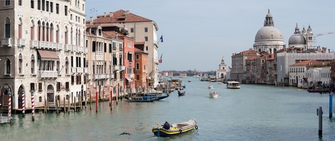 Canale Grande und Santa Maria della Salute, Venedig