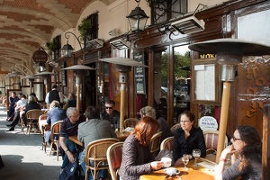 Brasserie Ma Bourgogne am Place des Vosges, Paris