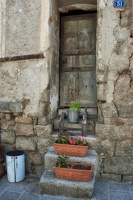 Hauseingang in Sartene, Korsika
